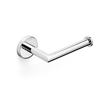 Matte white wall-mounted toilet paper holder 