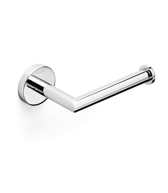 Chrome  wall-mounted toilet paper holder 