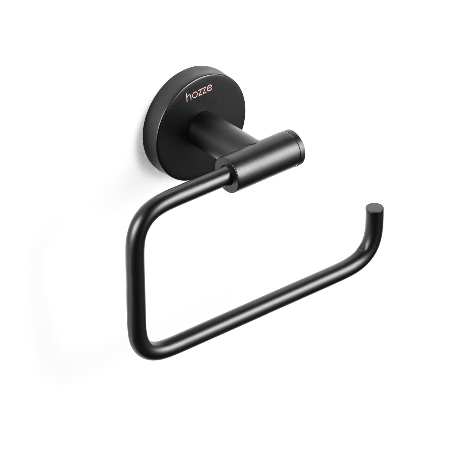 Chrome swivel toilet paper holder