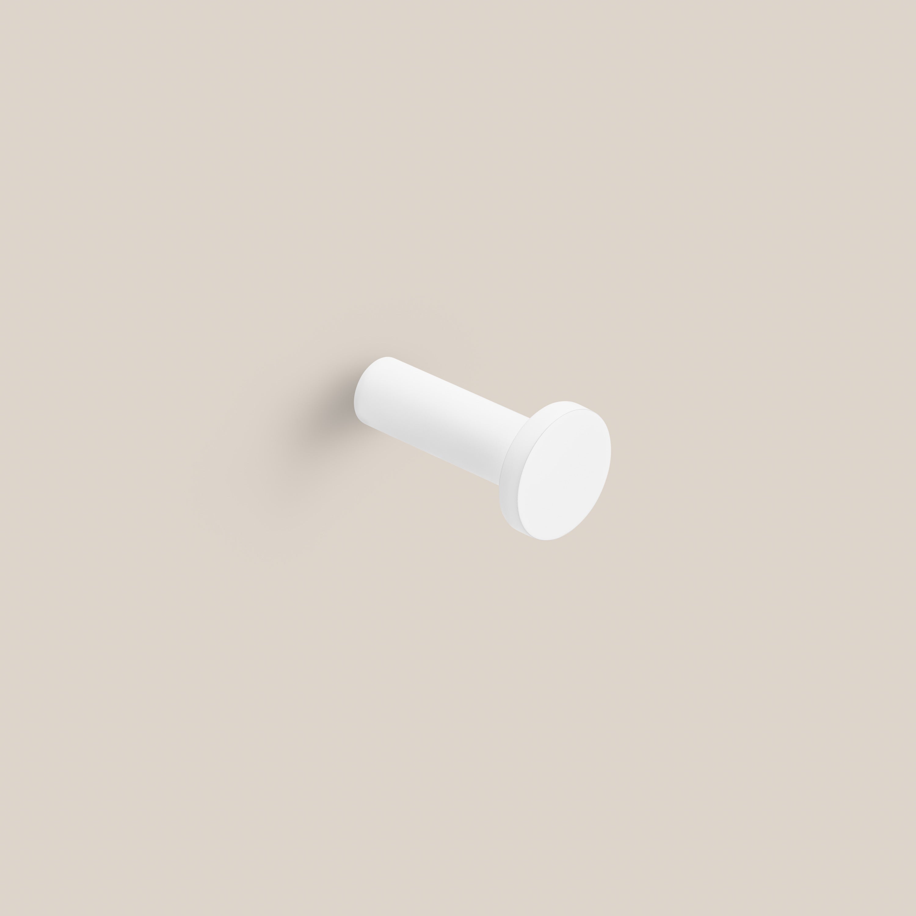 Gancho simple -cobre cepillado 