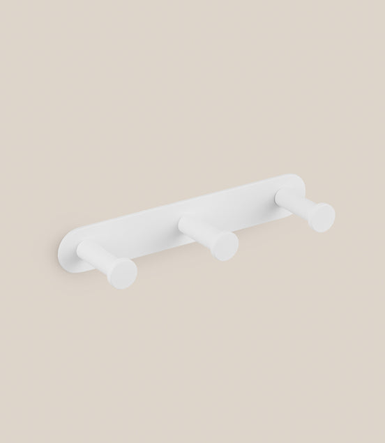 Triple wall hook – chrome finish