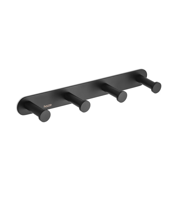 Quadruple wall hook chrome