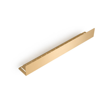 Brushed gold shower shelf  60 cm