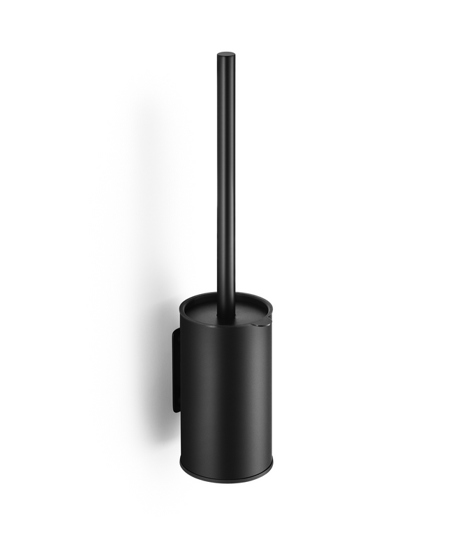 Matte black toilet brush – wall-mounted or freestanding