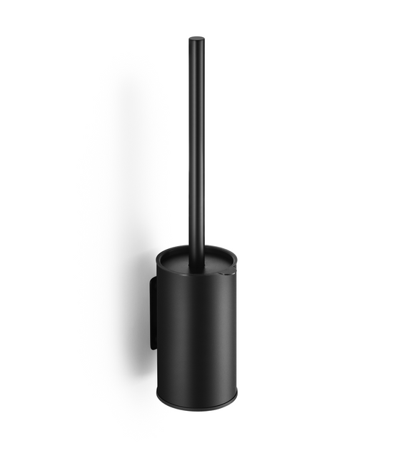 Wall-mounted or freestanding toilet brush – chrome finish