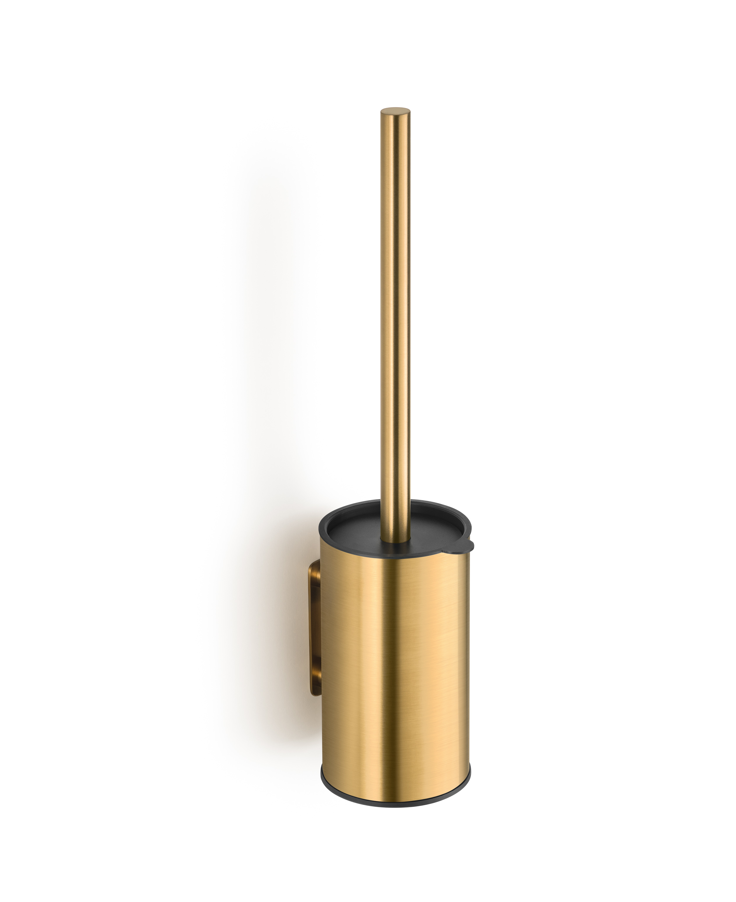 Matte black toilet brush – wall-mounted or freestanding