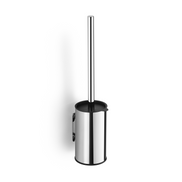 Brosse WC murale ou sur pied – finition chromée