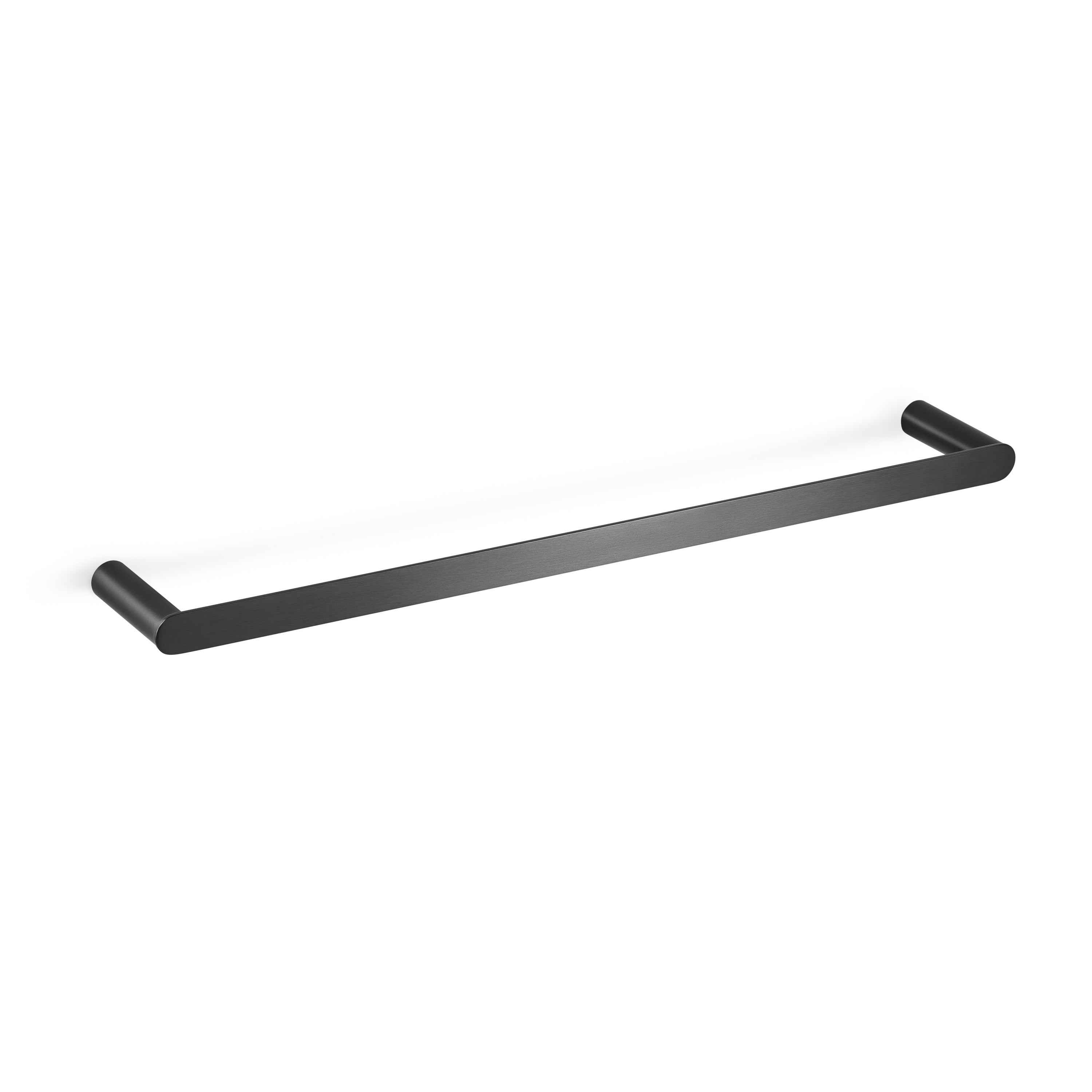 Toallero de pared 50 cm – acabado grafito cepillado