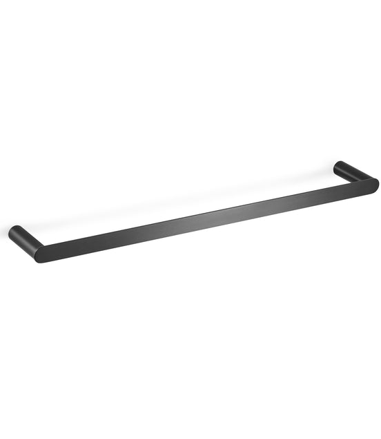 Wall-mounted towel rack 50 cm – brushed graphite finish