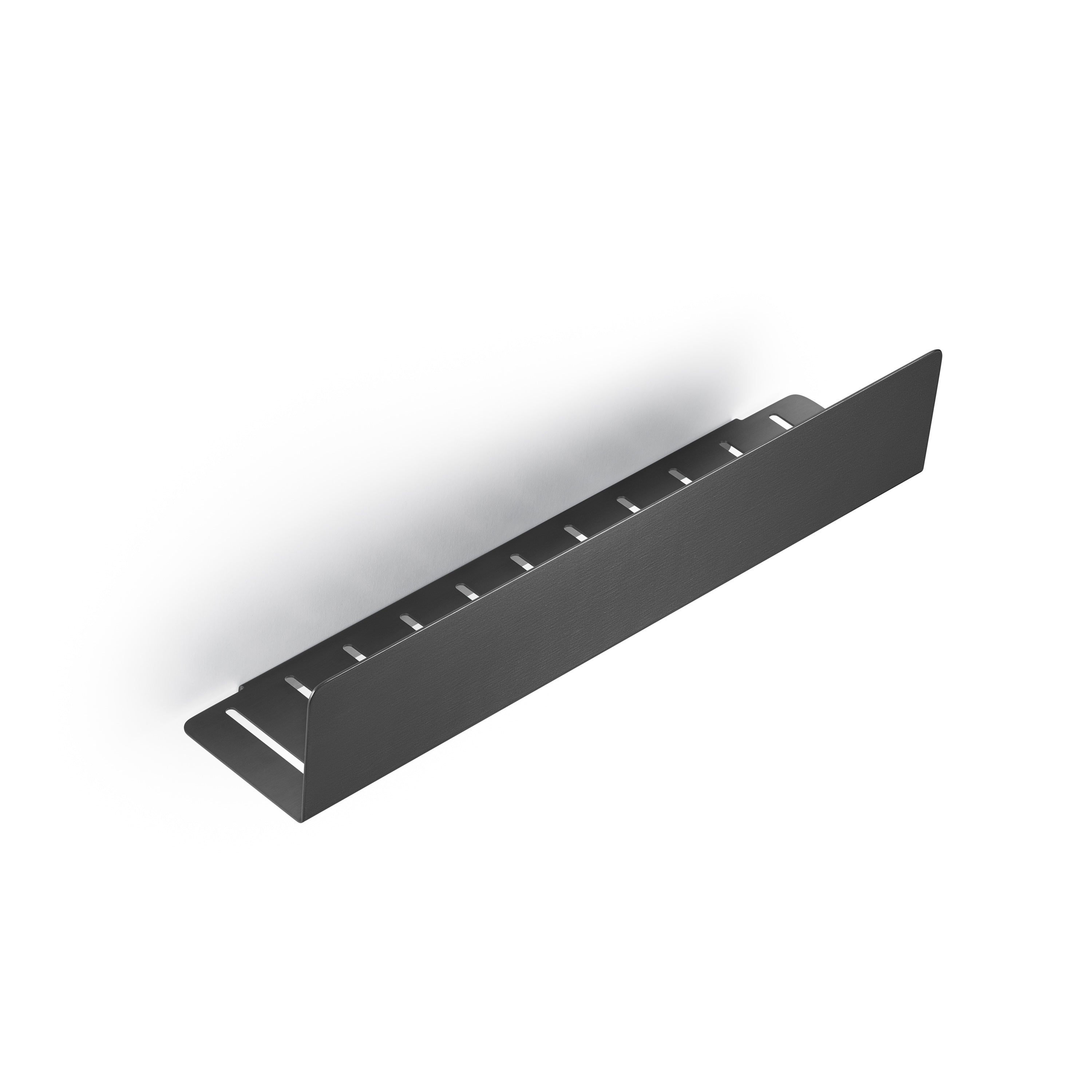 Brushed gold shower shelf  40 cm