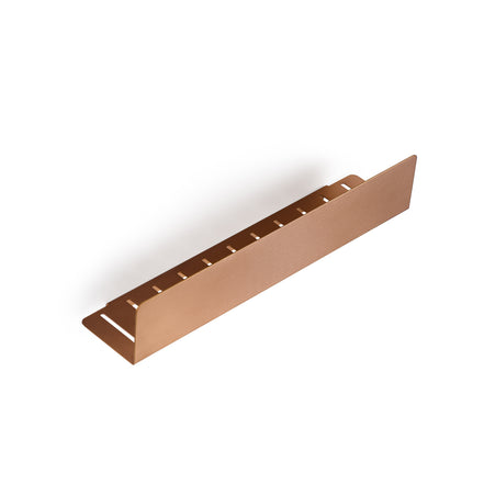 Brushed gold shower shelf  40 cm