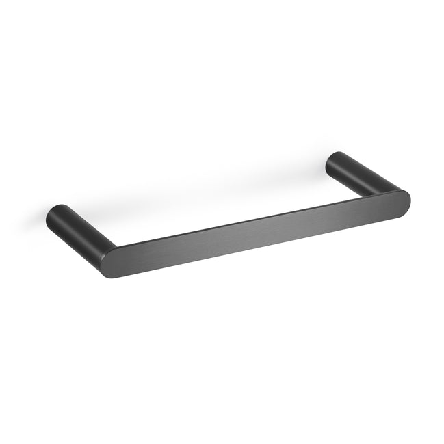 Toallero de pared 25 cm – acabado grafito cepillado
