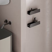 Drill-Free Shower Shelf – Brushed Graphite