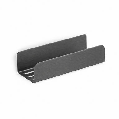 Drill-Free Shower Shelf – Matte black