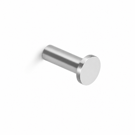 Brushed gold single towel hook