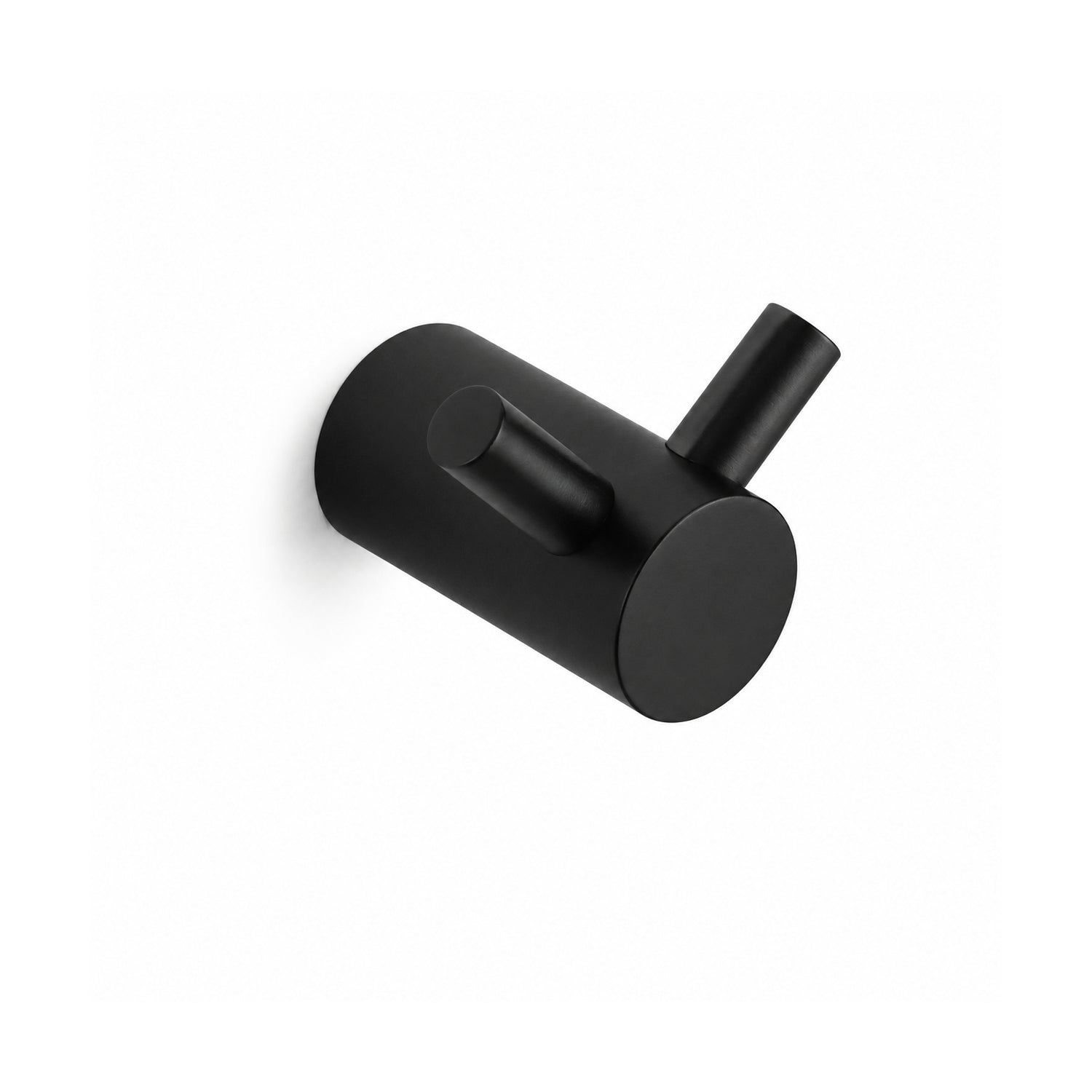 Double wall hook – brushed copper finish