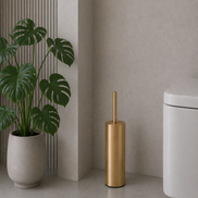 Freestanding Toilet Brush – Chrome