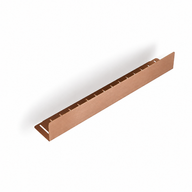 Brushed gold shower shelf  60 cm
