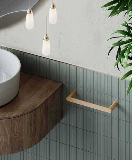 Wall-mounted towel bar 25 cm