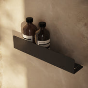 Estante de ducha  60 cm en negro mate
